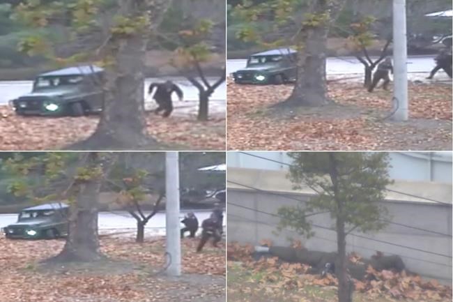 Cold War drama caught on video as N. Korean soldier escapes | iNFOnews.ca
