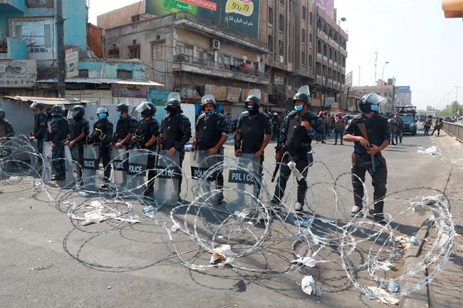 The Latest: Curfews imposed in some Iraqi cities amid unrest | iNFOnews.ca The Latest: Curfews imposed in some Iraqi cities amid unrest | iNFOnews.ca