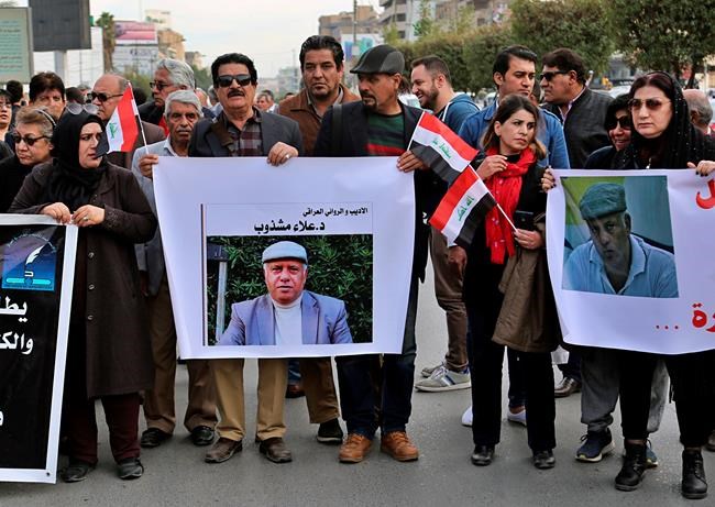 Slain Iraqi novelist criticized foreign meddling, militias | iNFOnews.ca