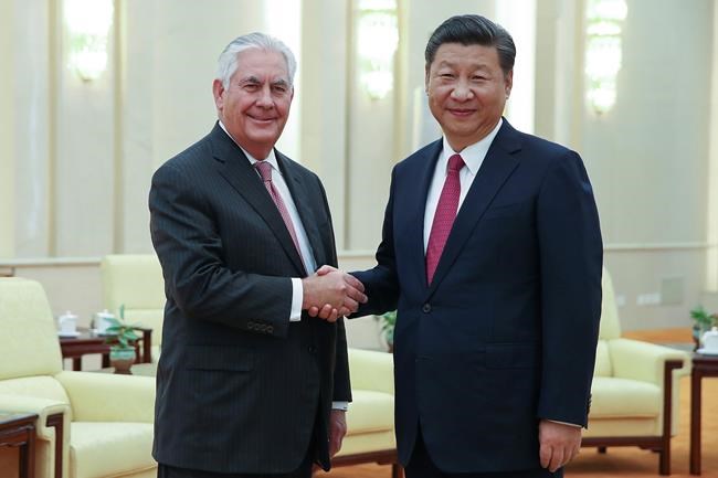 Tillerson says US has direct channels to talk to North Korea | iNFOnews.ca CP2005627622