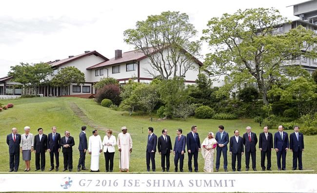 Abe claims success as G-7 leaders back action on economies | iNFOnews.ca