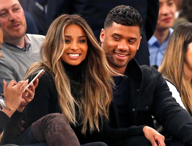 Seahawks QB Russell Wilson, wife Ciara welcome baby girl | iNFOnews.ca