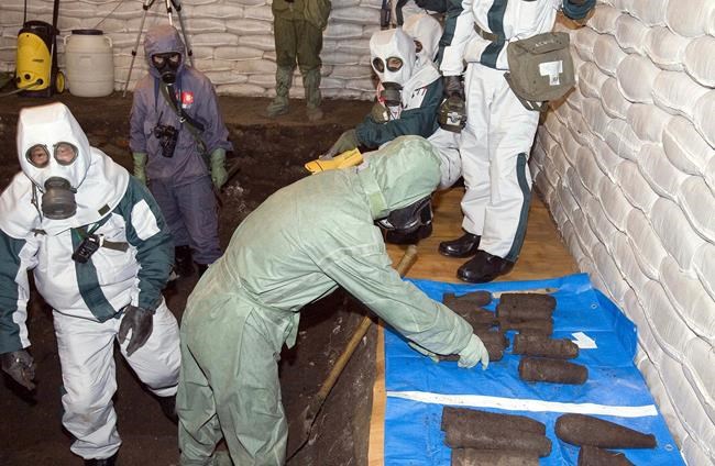 China says 2,500 wartime Japanese chemical weapons destroyed | iNFOnews.ca