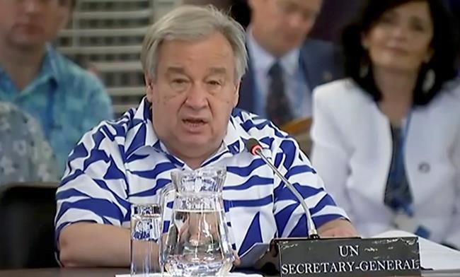UN leader travels to Pacific to see climate change firsthand | iNFOnews.ca