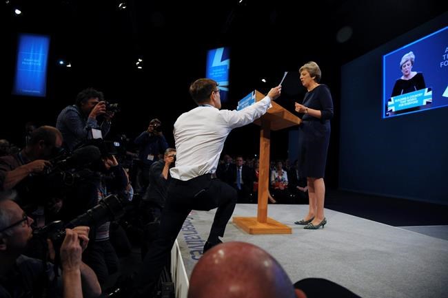 The Latest: UK's Conservatives review security after prank | iNFOnews.ca