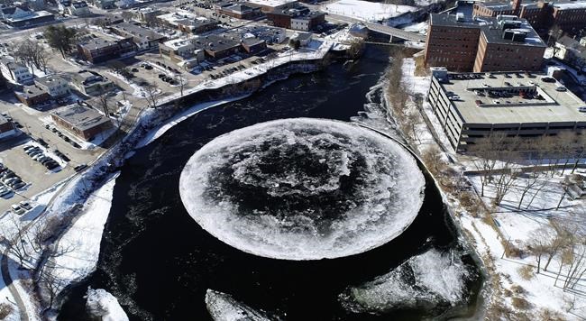 Giant rotating ice disk stops moving | iNFOnews.ca