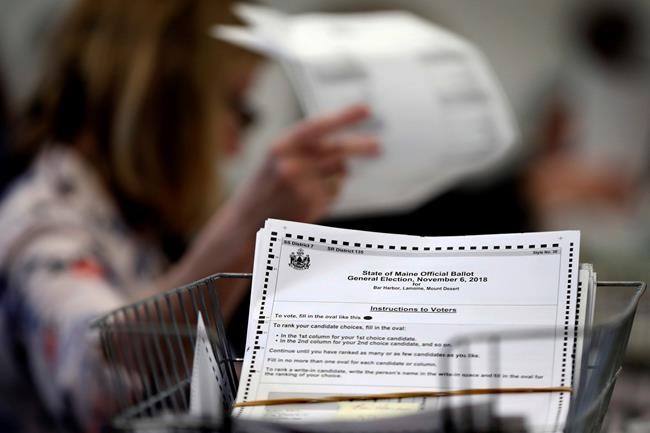 Ranked choice voting in Maine a go for presidential election | iNFOnews.ca