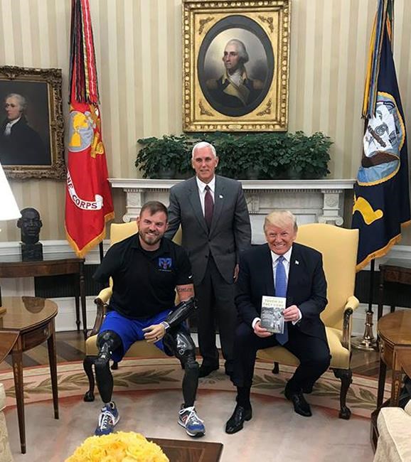 Founder of retreat for wounded veterans meets president | iNFOnews.ca