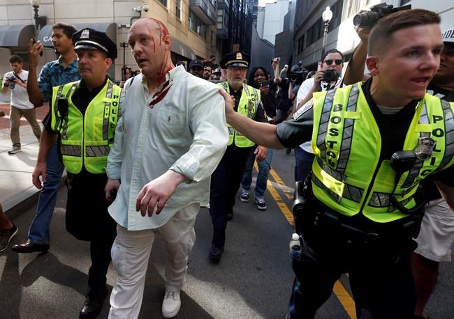 Massive counterprotest upstages Boston "free speech rally" | iNFOnews.ca