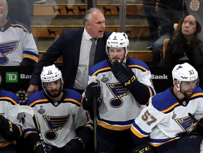 Blues beat Bruins 3-2 in OT, tie Stanley Cup at game apiece | iNFOnews.ca