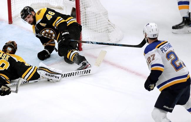 Binnington, Blues beat Bruins 2-1, lead Stanley Cup 3-2 | iNFOnews.ca
