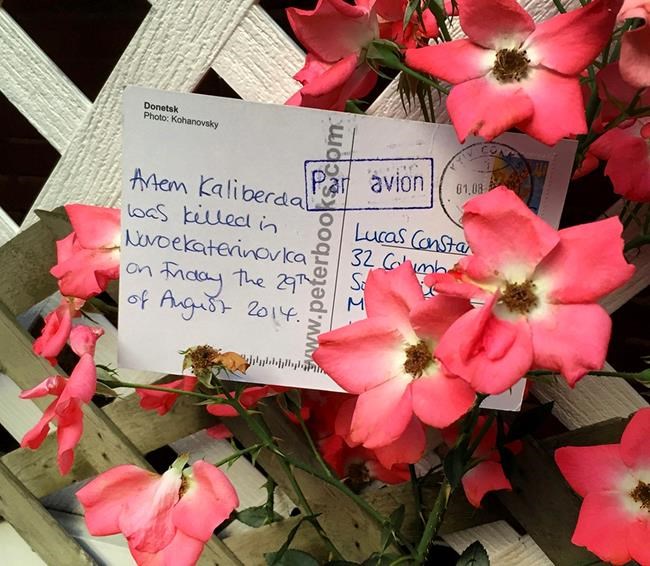 From Ukraine with love: Postcards pay tribute to war dead | iNFOnews.ca