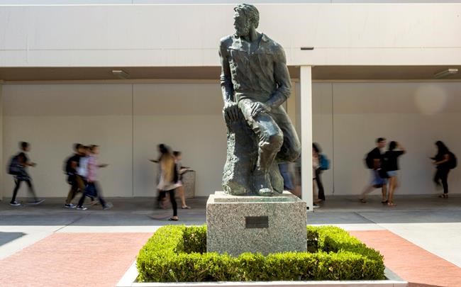 California college moves 'Prospector Pete' statue from plaza | iNFOnews.ca