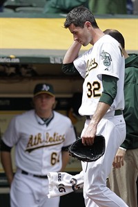 Injured A's pitcher Brandon McCarthy gives positive signs by posting jokes on Twitter | iNFOnews.ca Injured A's pitcher Brandon McCarthy gives positive signs by posting jokes on Twitter | iNFOnews.ca