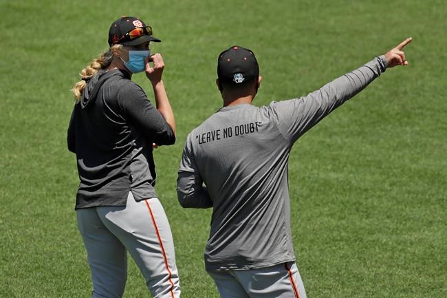 Giants' Alyssa Nakken proved herself ready to coach on field | iNFOnews.ca
