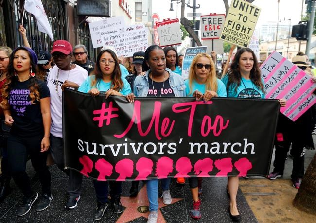 Hundreds in Hollywood march against sexual harassment | iNFOnews.ca
