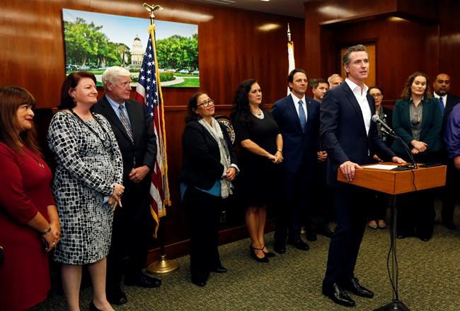 The Latest: California Gov. says he's committed to rail line | iNFOnews.ca