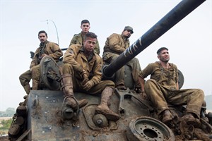 Brad Pitt's WWII drama 'Fury' blows away 'Gone Girl' to top weekend box office | iNFOnews.ca CP30344370