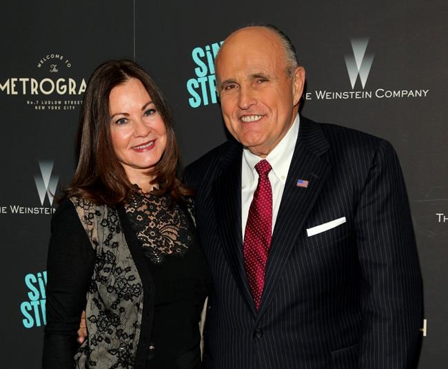 Report: Giuliani settles long divorce from his third wife | iNFOnews.ca