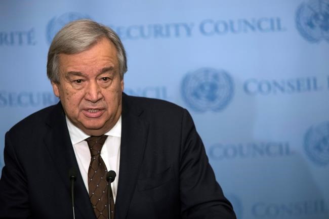 UN chief warns that Libya risks a return to wide conflict | iNFOnews.ca