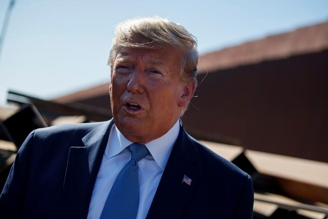 The Latest: Trump gets victory on California tax return law | iNFOnews.ca