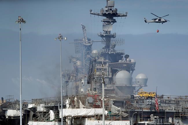 Navy chief: US warship's fate uncertain; damage extensive | iNFOnews.ca