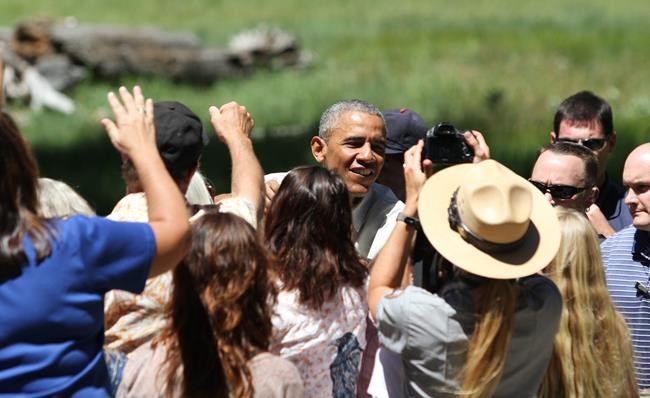 Obama says climate change already damaging national parks | iNFOnews.ca
