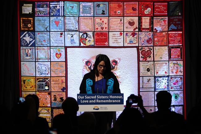 Family-crafted quilt honours missing, murdered women and girls across B.C. | iNFOnews.ca Family-crafted quilt honours missing, murdered women and girls across B.C. | iNFOnews.ca