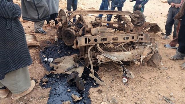 Blast in camp for displaced Syrians near Jordan kills 6 | iNFOnews.ca CP65802328