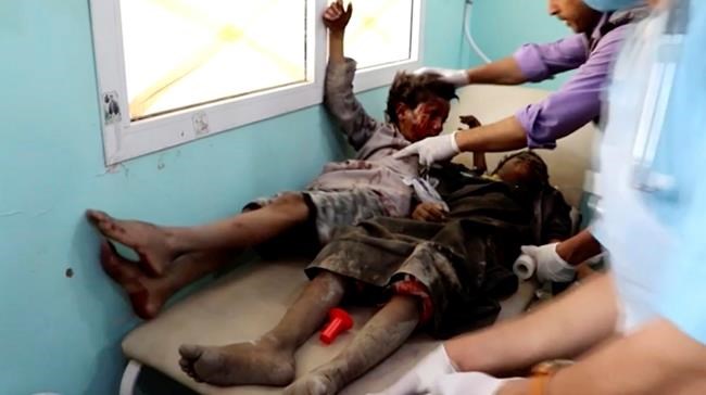 Rights group: Strike on bus in Yemen is 'apparent war crime' | iNFOnews.ca