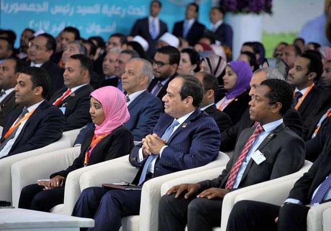 Back to favourite topic, Egypt's leader blasts 'evil people' | iNFOnews.ca