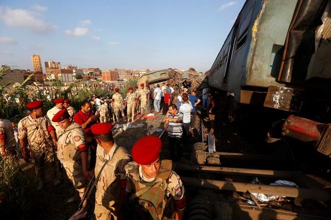 Train collision in northern Egypt kills at least 40 | iNFOnews.ca
