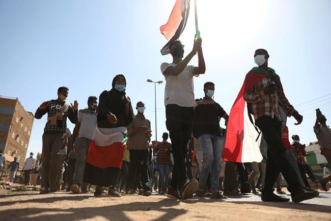 Sudanese protesters mark anniversary of anti-Bashir uprising | iNFOnews.ca