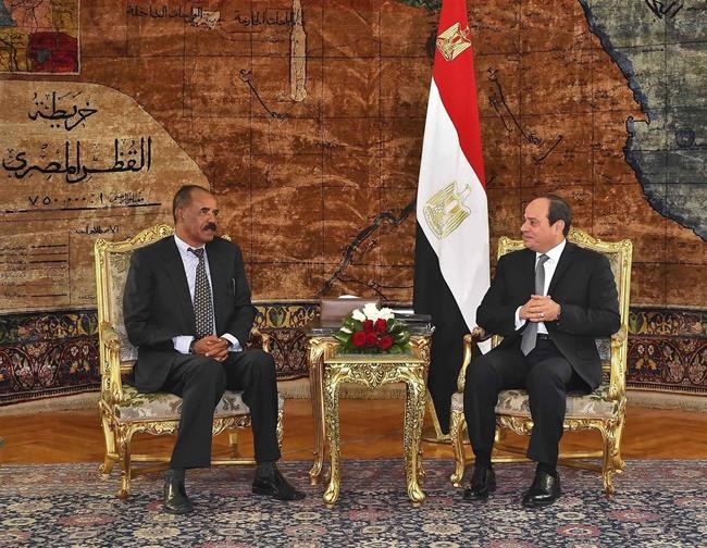 Egypt, Eritrea leaders meet as Nile tensions rise | iNFOnews.ca CP1117501878