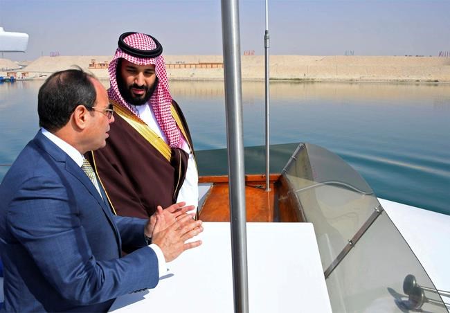 Saudi crown prince winds up trip to Egypt with mosque visit | iNFOnews.ca