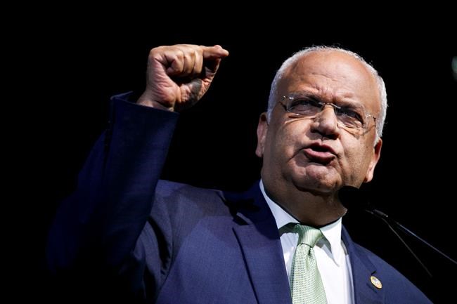 Palestinian official Erekat in critical, stable condition | iNFOnews.ca