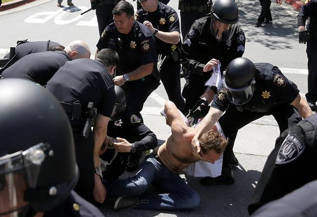 Rowdy Trump protests portend explosive California primary | iNFOnews.ca