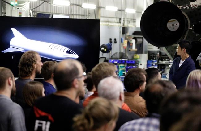 SpaceX's 1st traveller is moonstruck Japanese fashion tycoon | iNFOnews.ca SpaceX's 1st traveller is moonstruck Japanese fashion tycoon | iNFOnews.ca