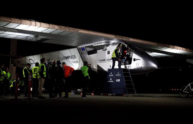 Solar plane on global trip arrives in Arizona | iNFOnews.ca Solar plane on global trip arrives in Arizona | iNFOnews.ca