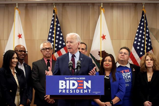 Biden's victories unleash something he's never had: Money | iNFOnews.ca CP1132420546
