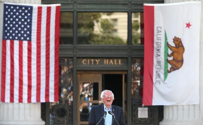 Animal rights activists disrupt Sanders rally in Oakland | iNFOnews.ca