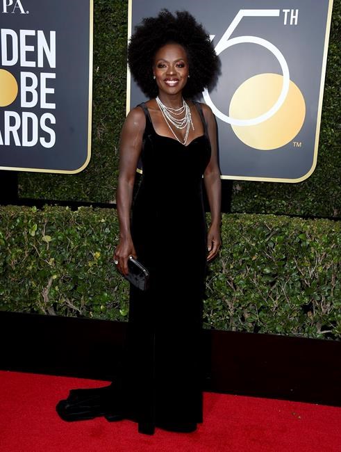 Golden Globes red carpet transformed by black dress protest | iNFOnews.ca