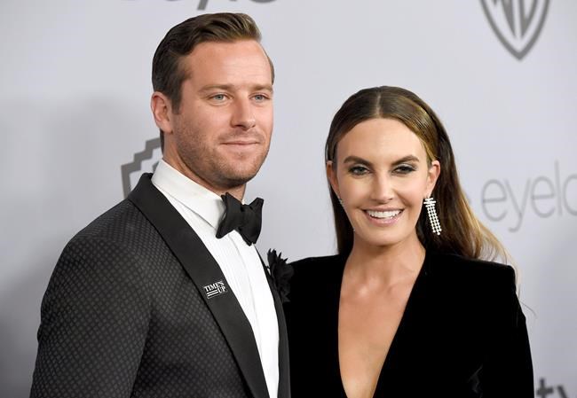 Armie Hammer and Elizabeth Chambers separate after 10 years | iNFOnews.ca CP287214708