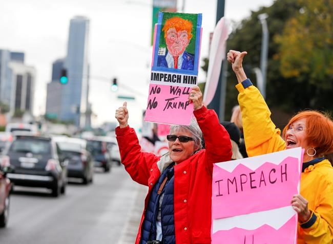 The Latest: Protesters gather near LA-area Trump fundraiser | iNFOnews.ca