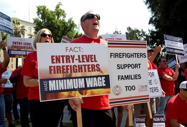 California firefighters stretched thin as blazes sweep state | iNFOnews.ca