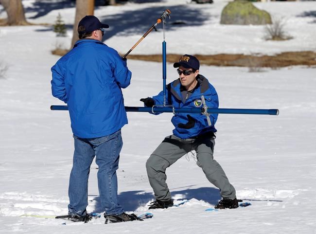 California water below normal in season's first snow survey | iNFOnews.ca California water below normal in season's first snow survey | iNFOnews.ca