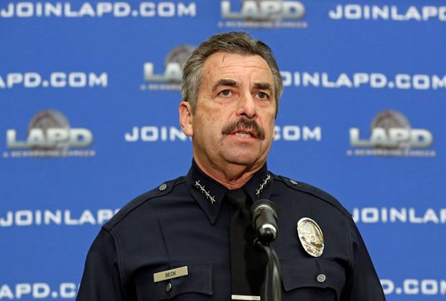 The Latest: No surgery for LA chief after motorcycle mishap | iNFOnews.ca The Latest: No surgery for LA chief after motorcycle mishap | iNFOnews.ca