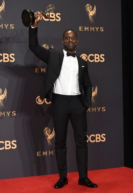 The Latest: Sterling K. Brown finishes Emmy speech backstage | iNFOnews.ca