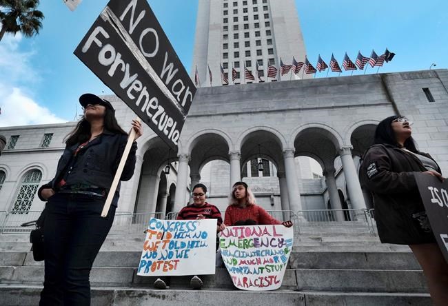 Protests slam Trump's declaration as states ready lawsuit | iNFOnews.ca