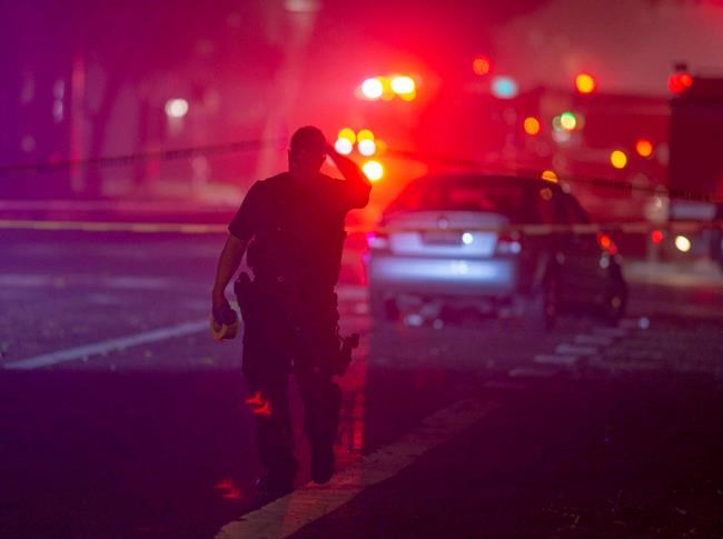 The Latest: Police say gunman on bike ambushed slain officer | iNFOnews.ca The Latest: Police say gunman on bike ambushed slain officer | iNFOnews.ca